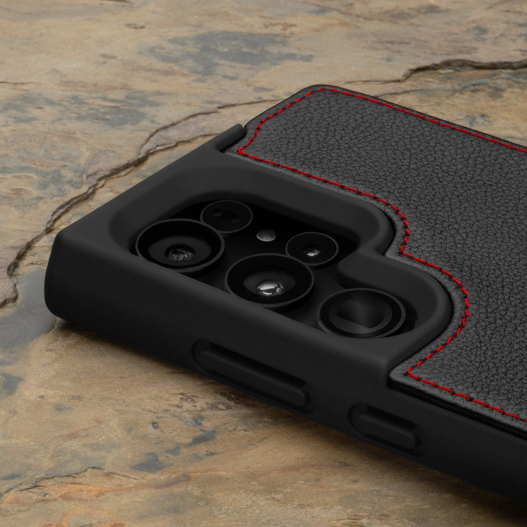 Galaxy S24 Ultra Leder Bumper Hülle - Image 4
