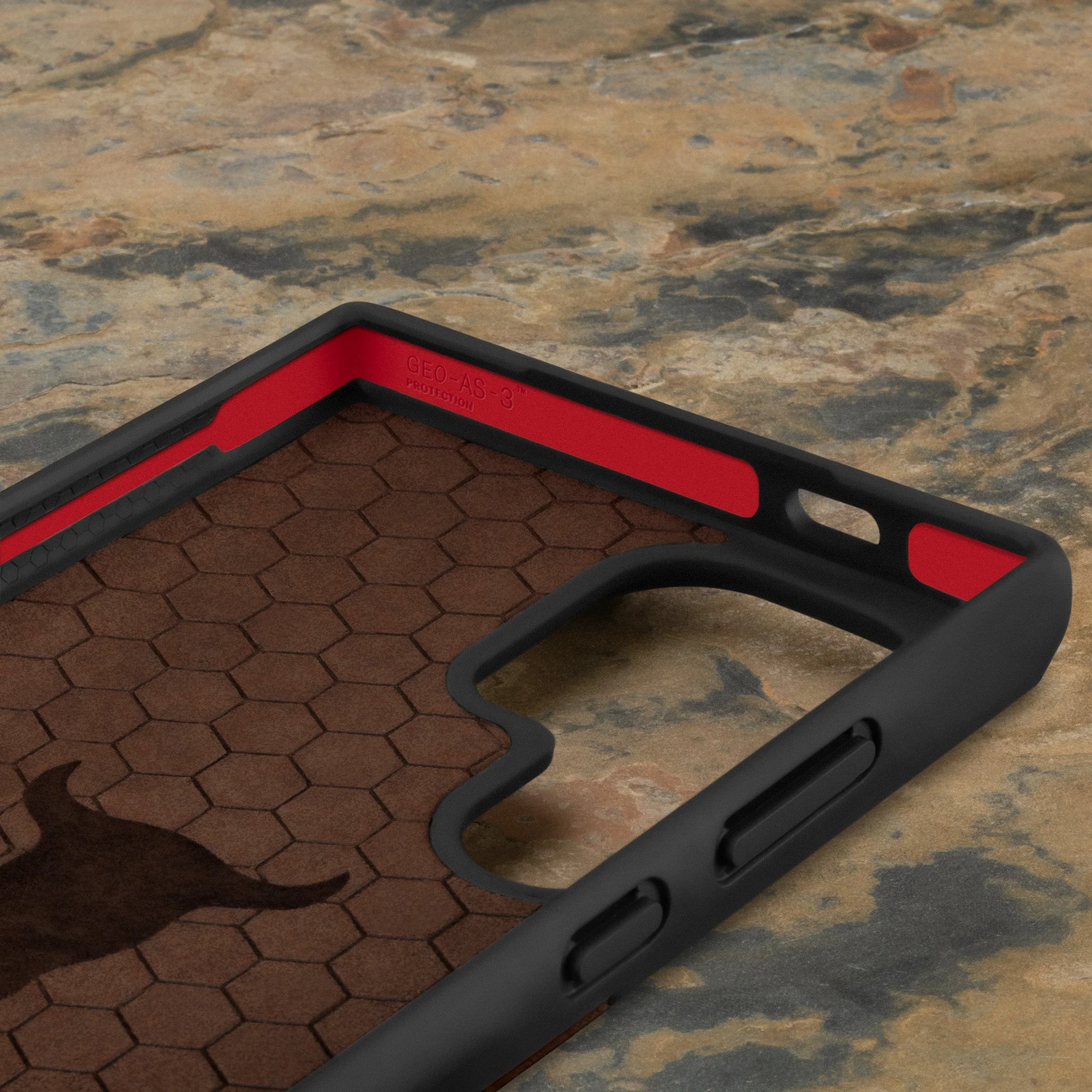 Galaxy S24 Ultra Leder Bumper Hülle - Image 9