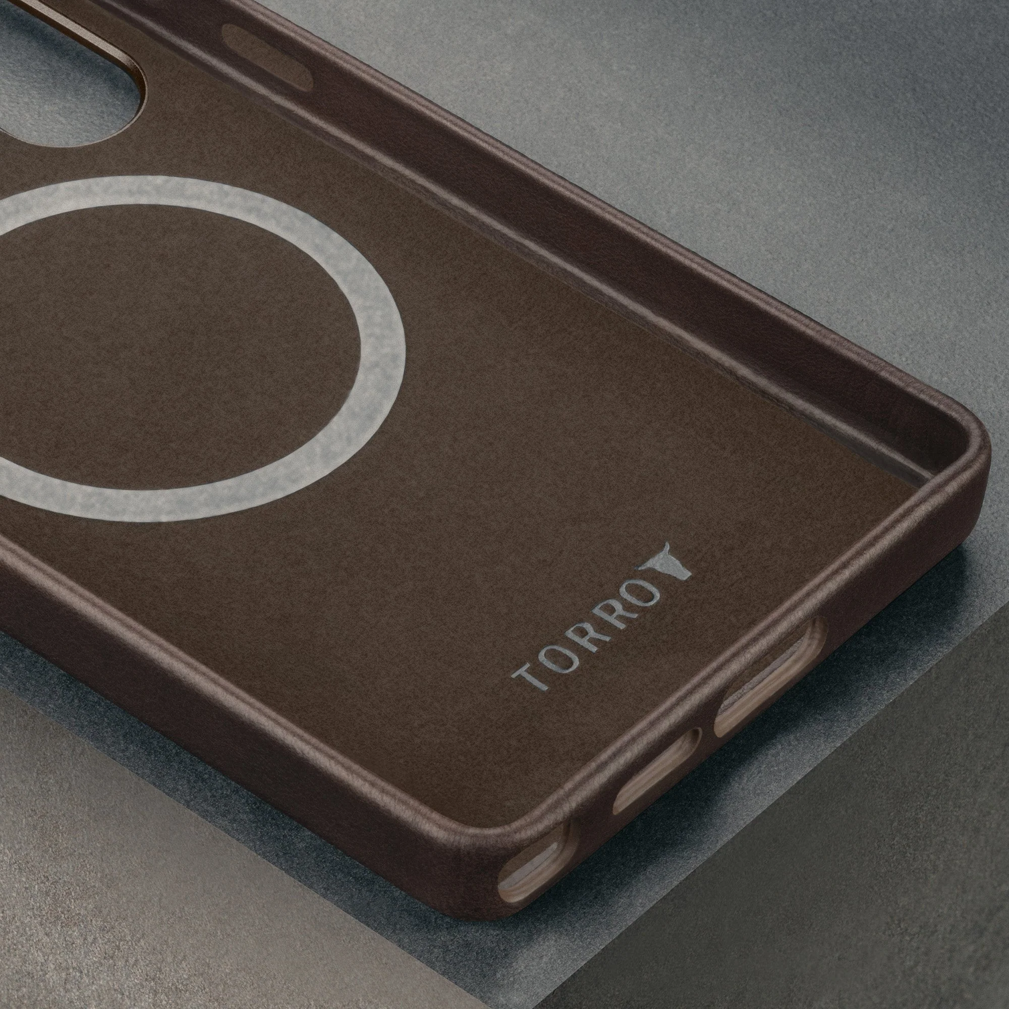 Galaxy S25 Ultra Leder Bumper Hülle (Qi2/MagSafe-Ladekompatibel) - Image 10