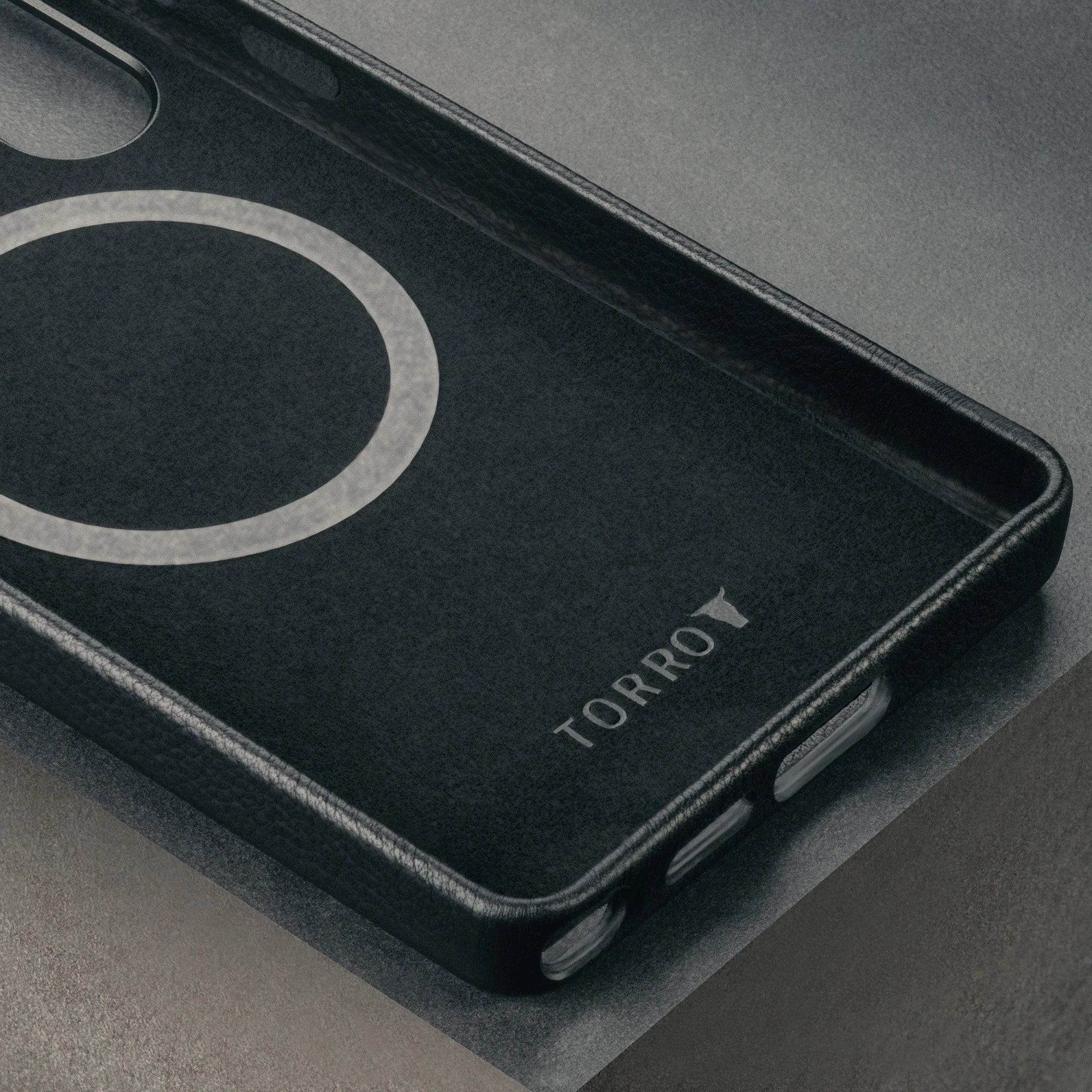 Galaxy S25 Ultra Leder Bumper Hülle (Qi2/MagSafe-Ladekompatibel) - Image 6