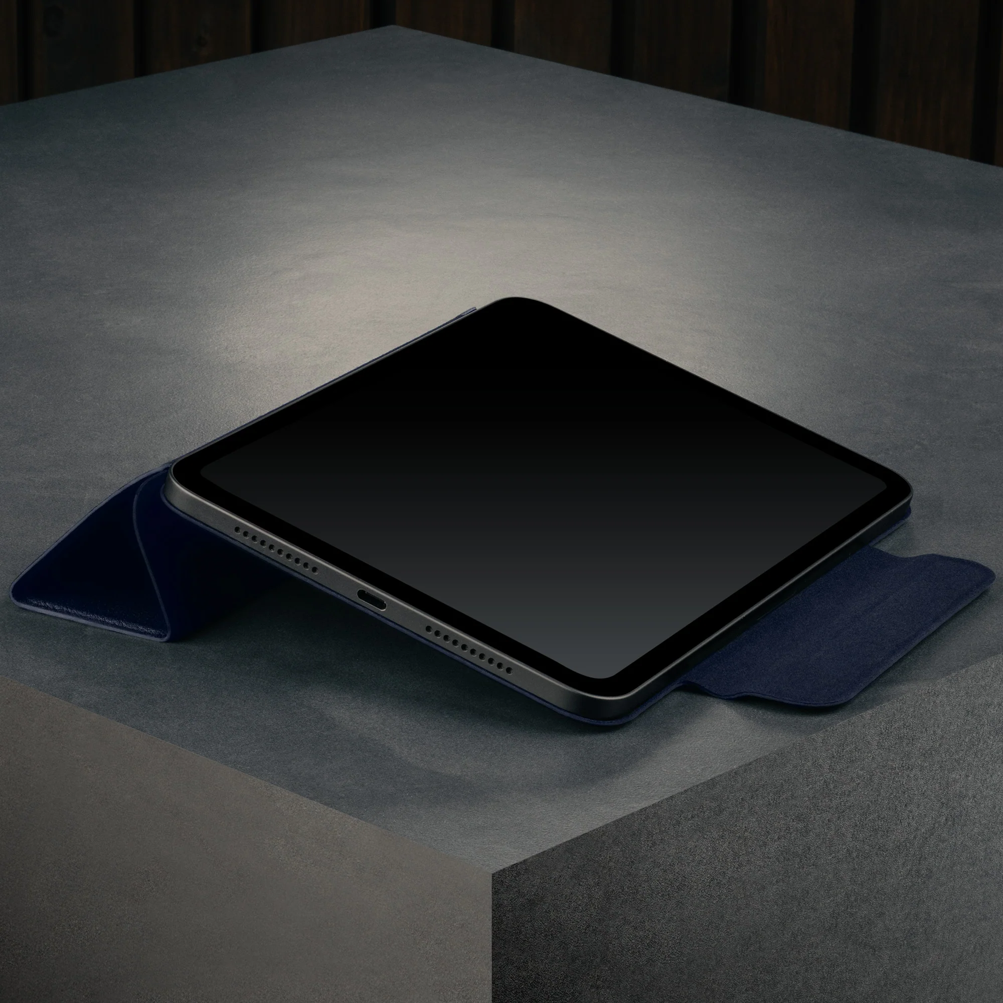 iPad Mini 7 / Mini 6 Rahmenlose magnetische Lederhülle (7. Gen / 6. Gen) - Image 3