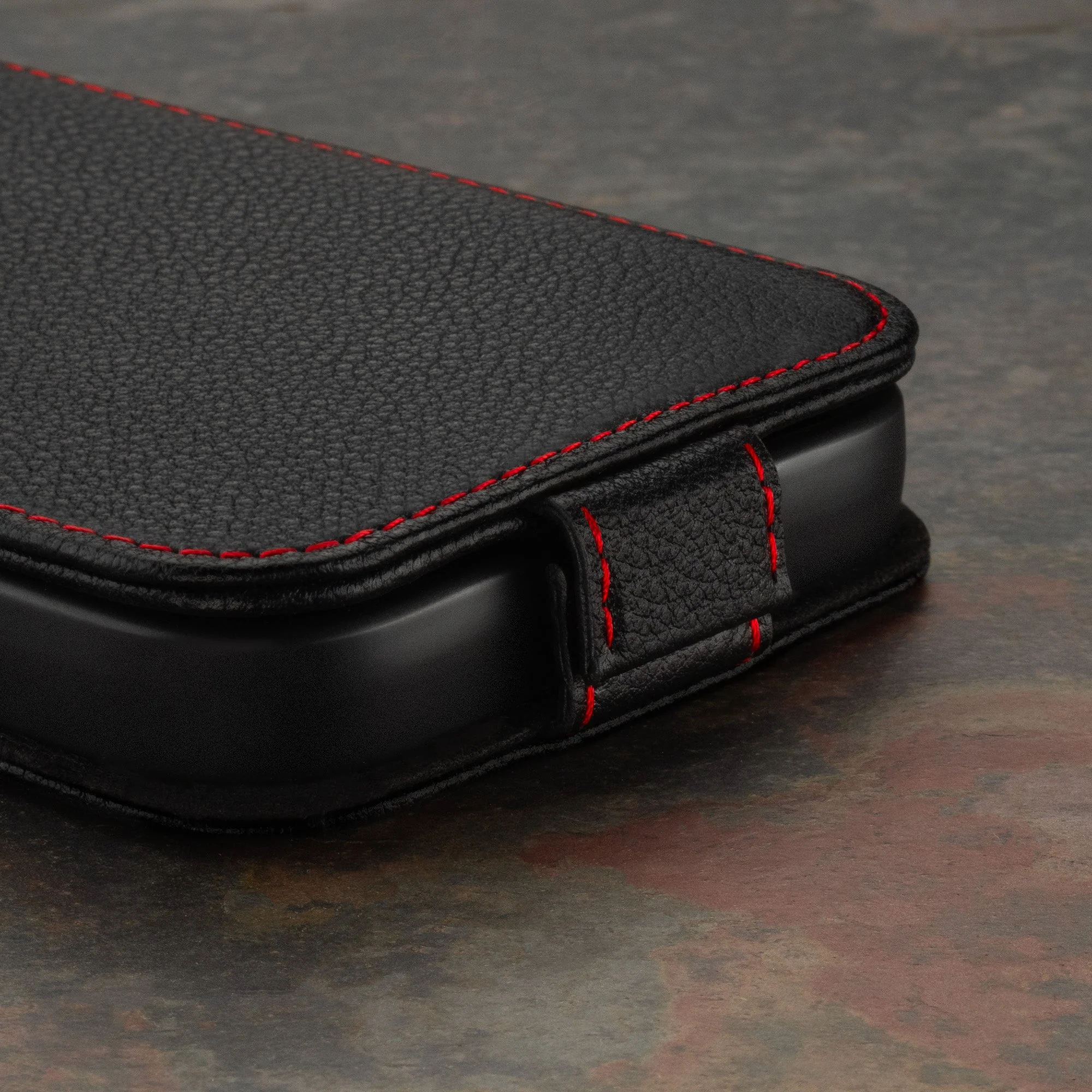 iPhone 15 Pro Leder Flip Hülle - Image 5