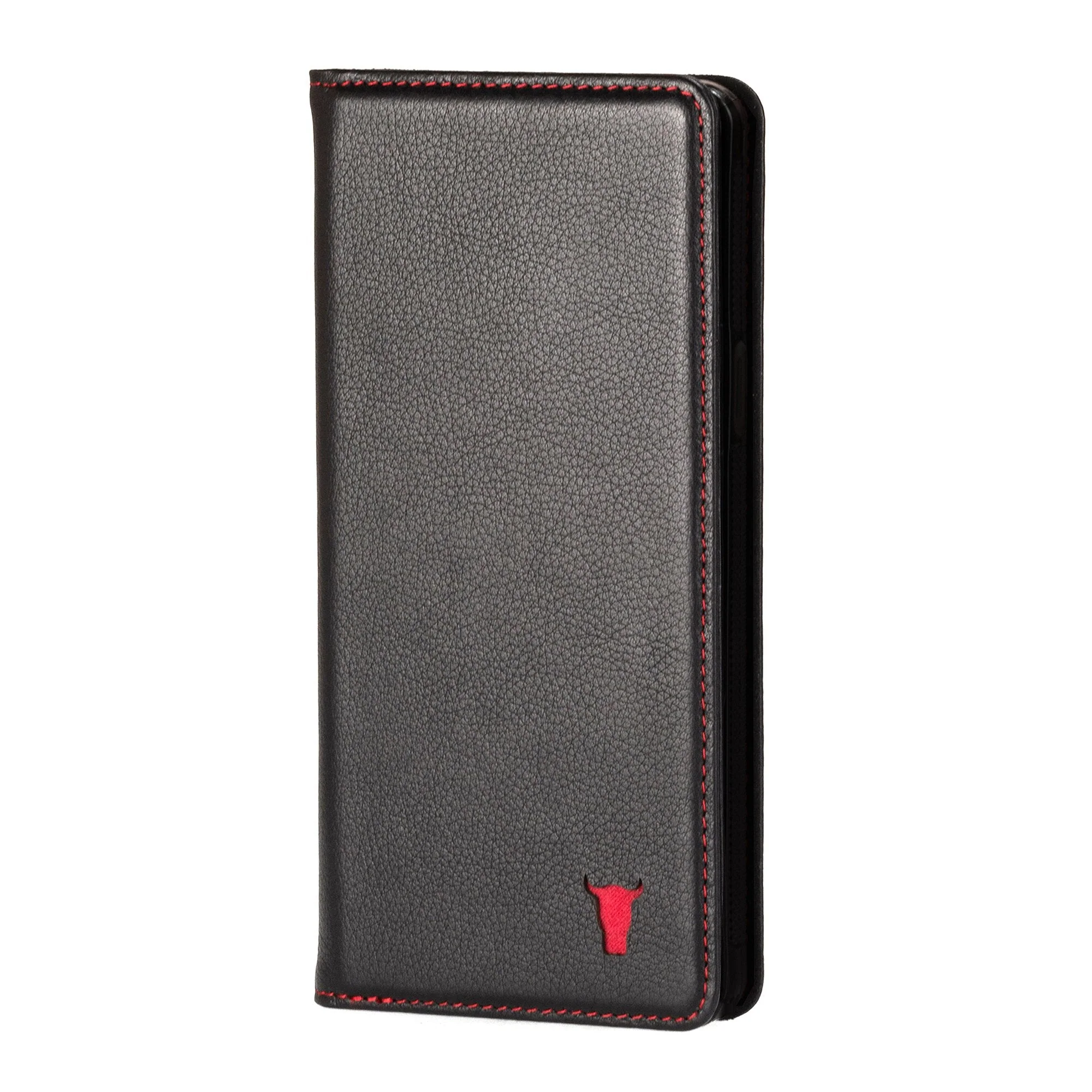 iPhone XR Leder-Wallet-Hülle (mit Standfunktion)