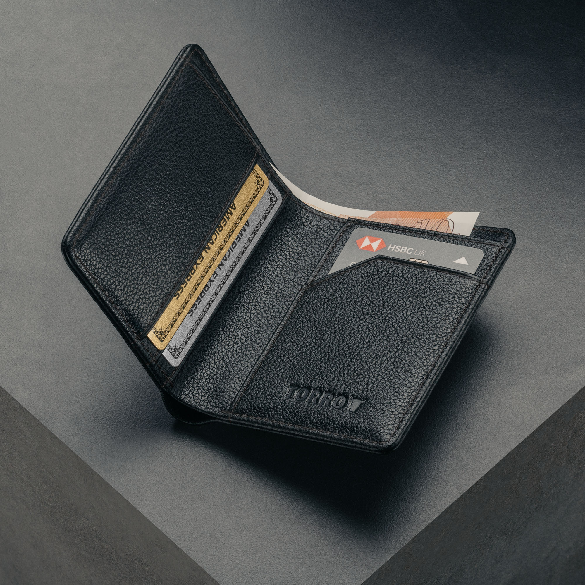 Leder Bifold-Geldbörse (mit RFID-Schutz) - Image 10