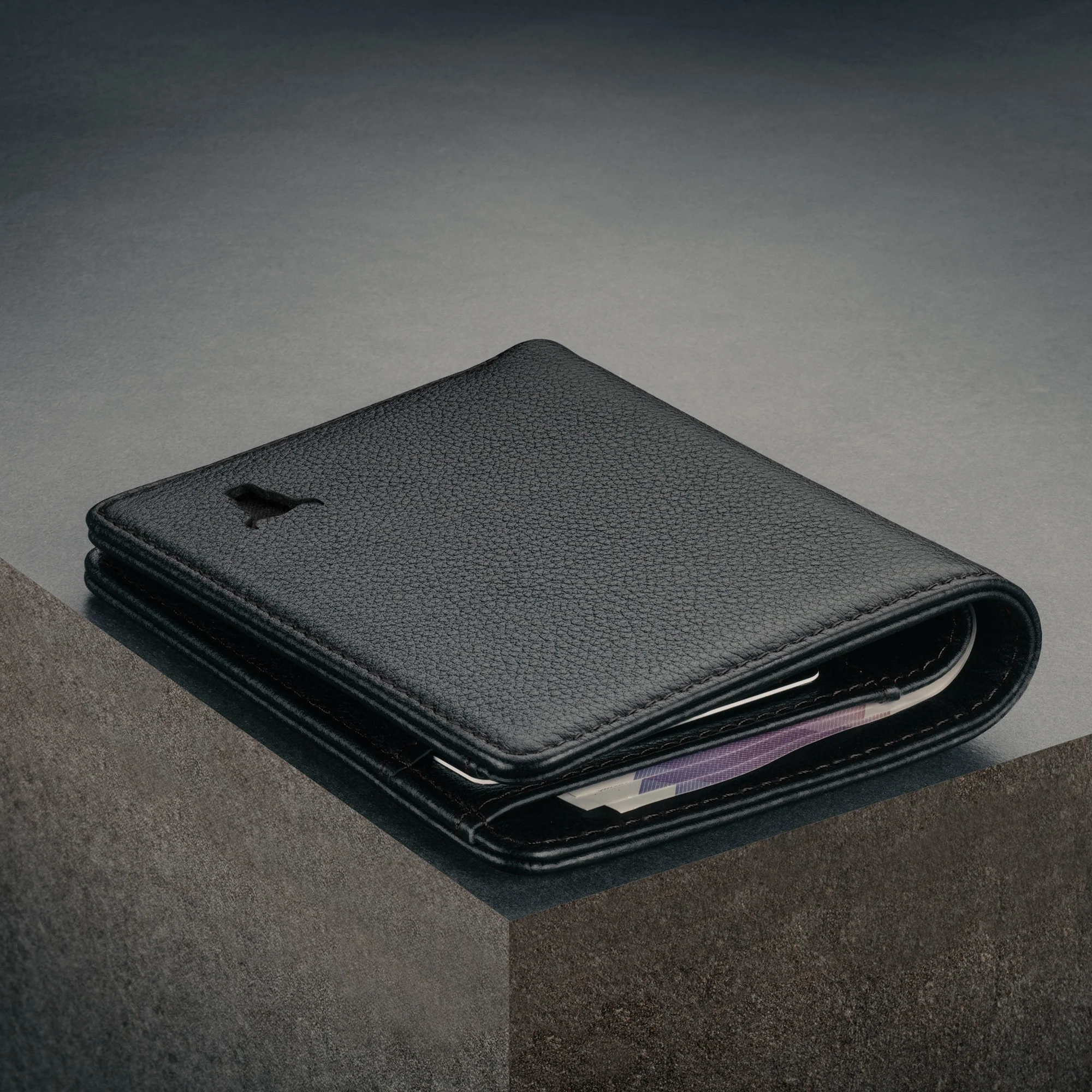 Leder Bifold-Geldbörse (mit RFID-Schutz) - Image 12