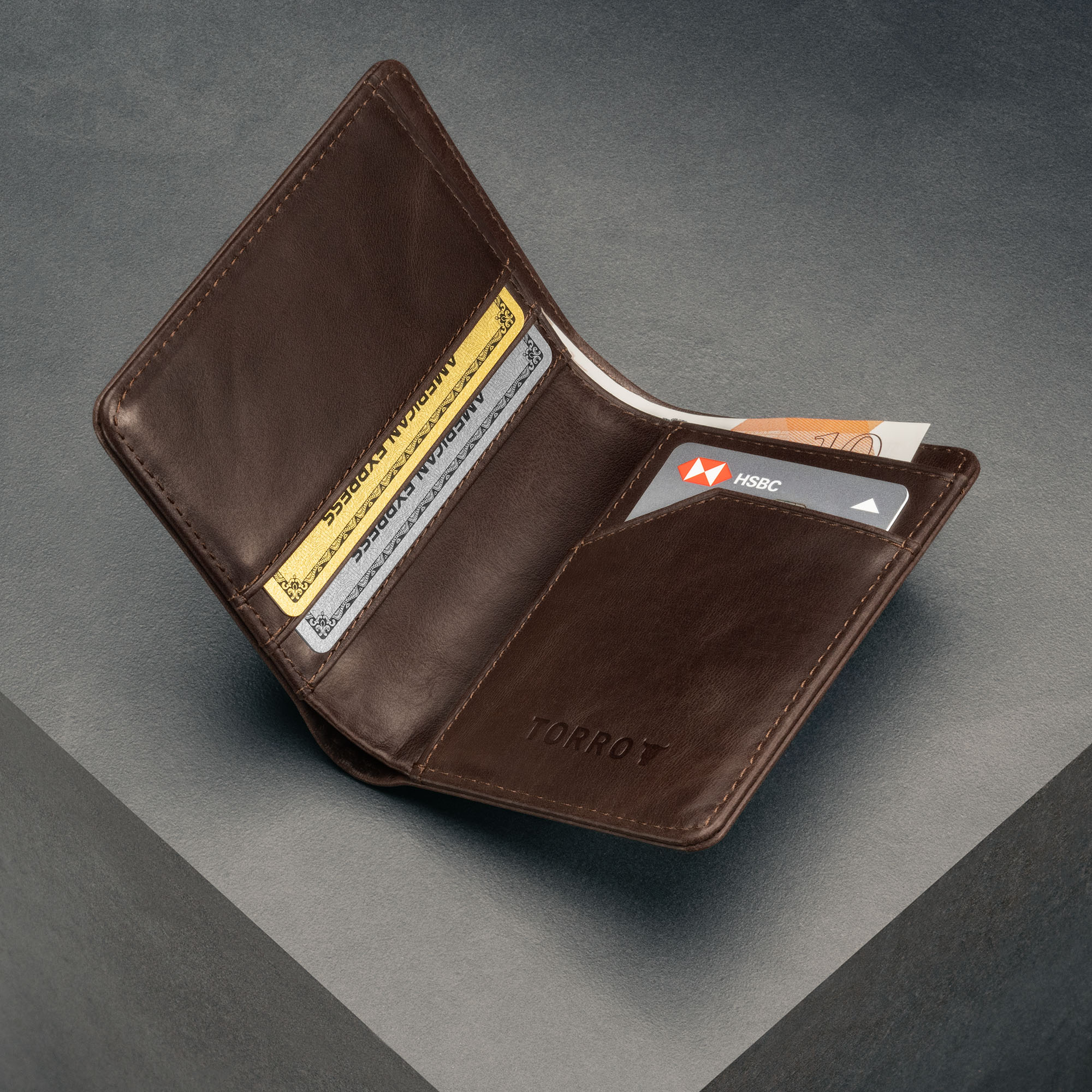 Leder Bifold-Geldbörse (mit RFID-Schutz) - Image 14
