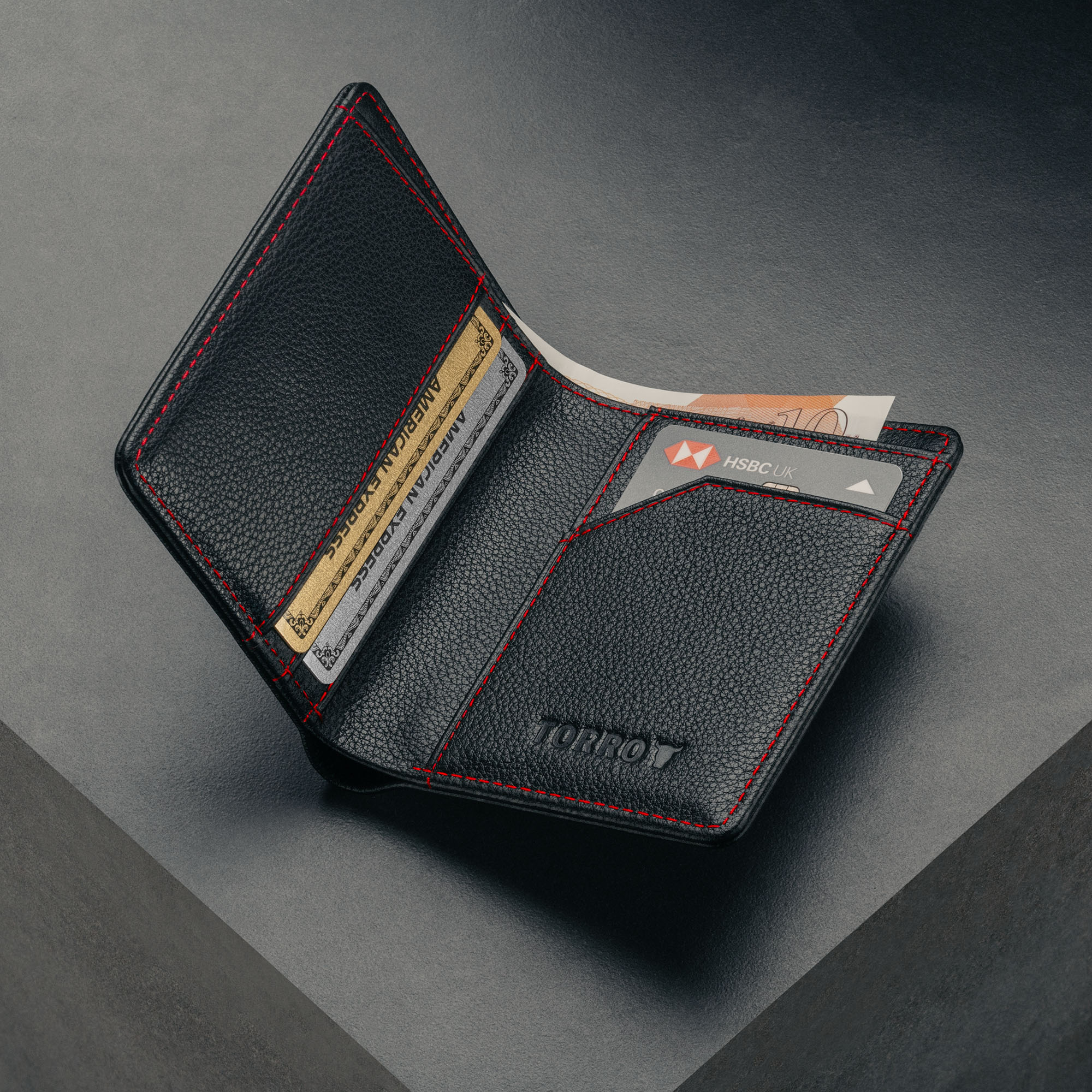 Leder Bifold-Geldbörse (mit RFID-Schutz) - Image 6