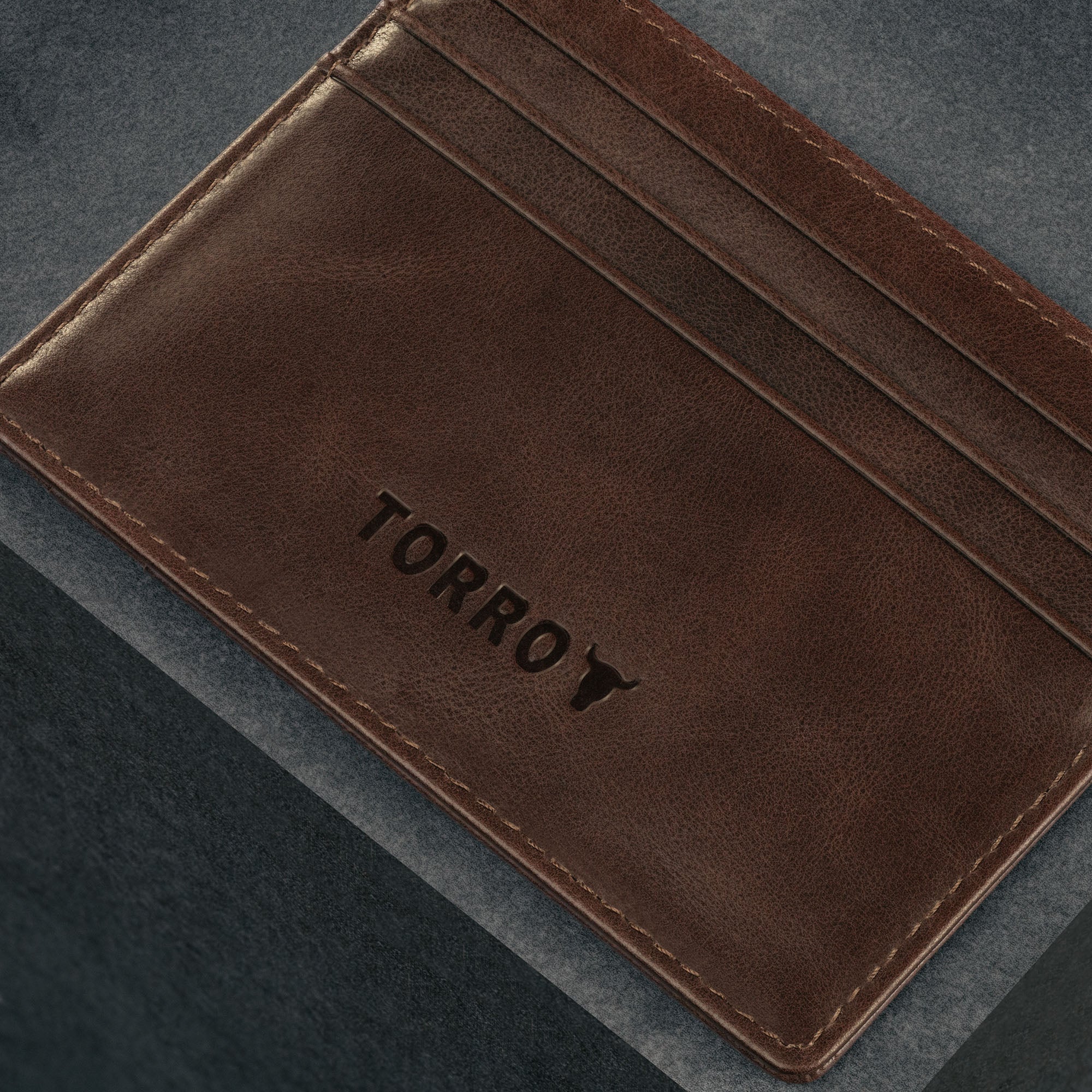 Kreditkarten Halter aus Leder (für Bargeld und Karten) - Image 8