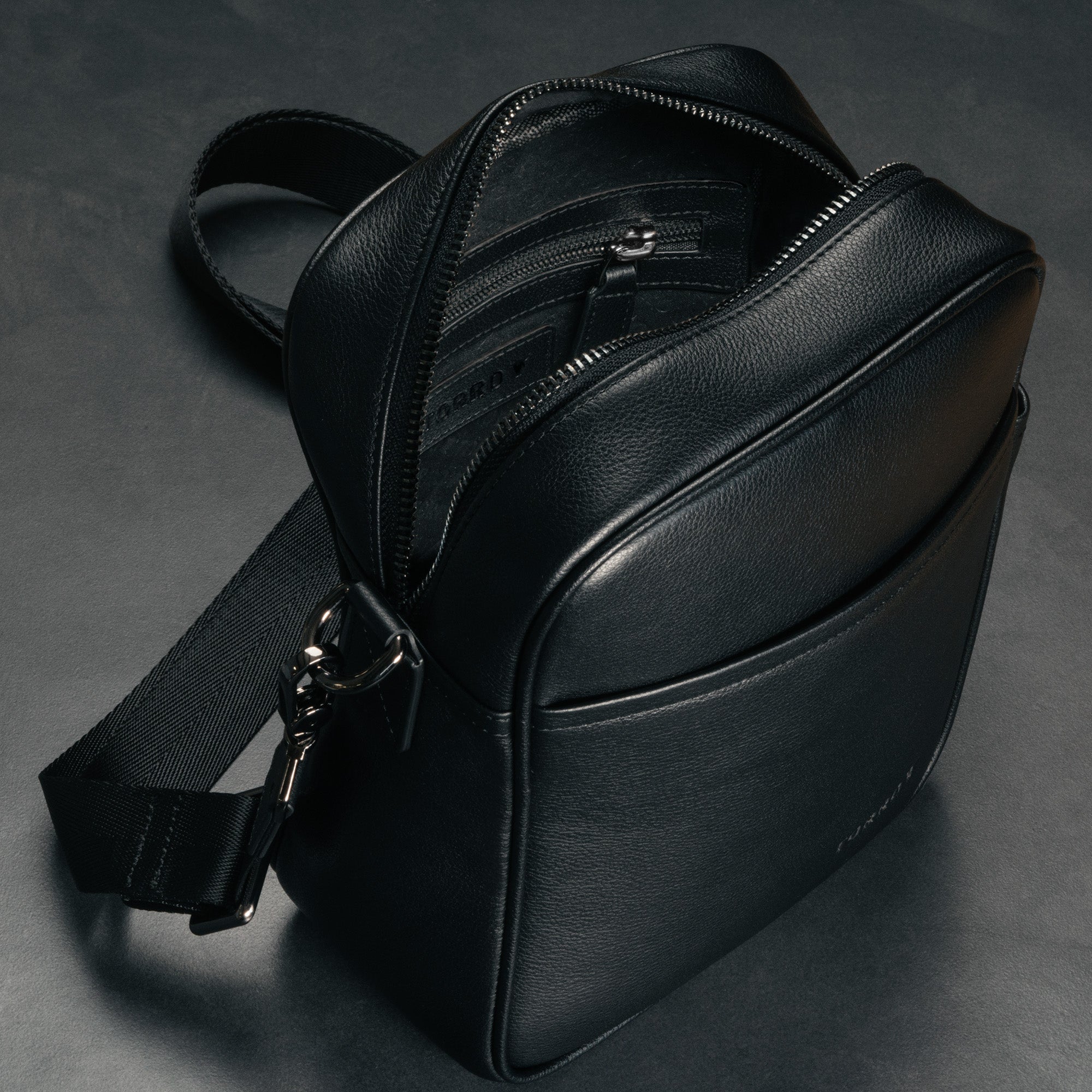 Leder Crossbody Umhängetasche - Image 3