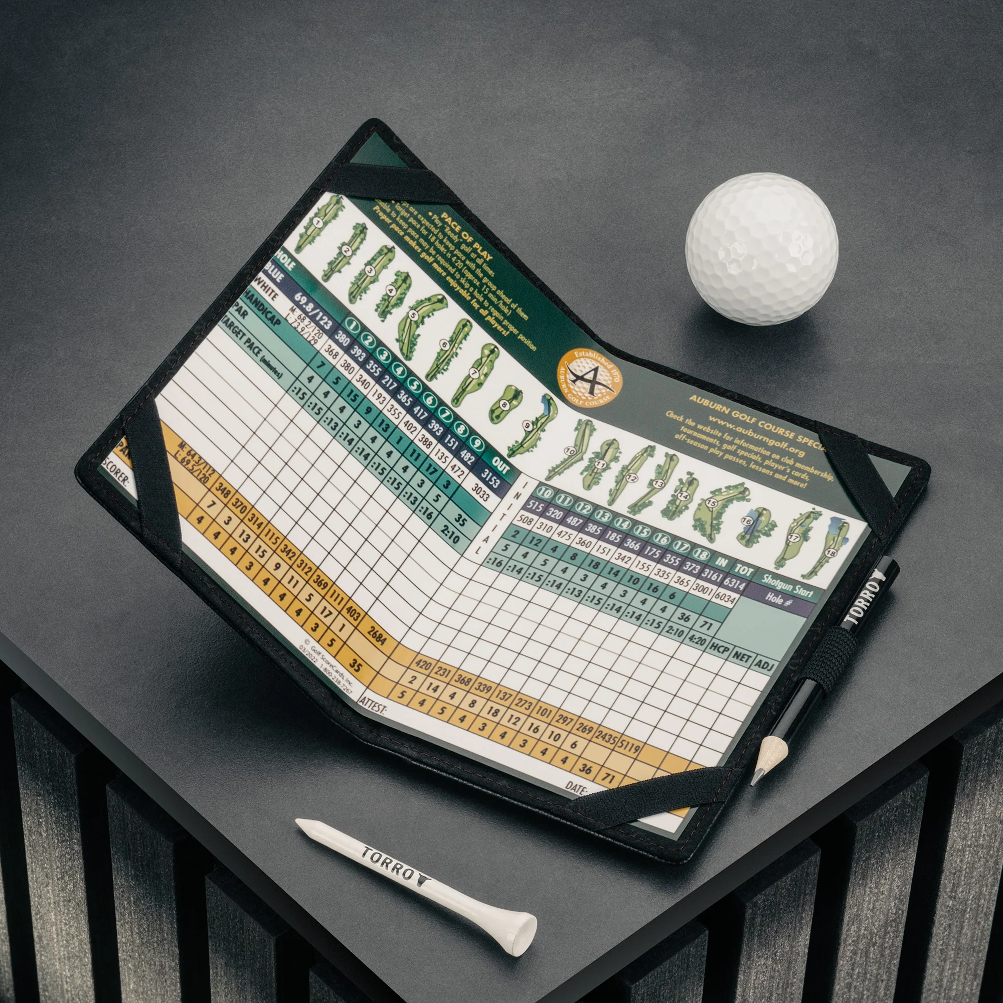 Leder-Golf-Scorecard-Halter - Image 10