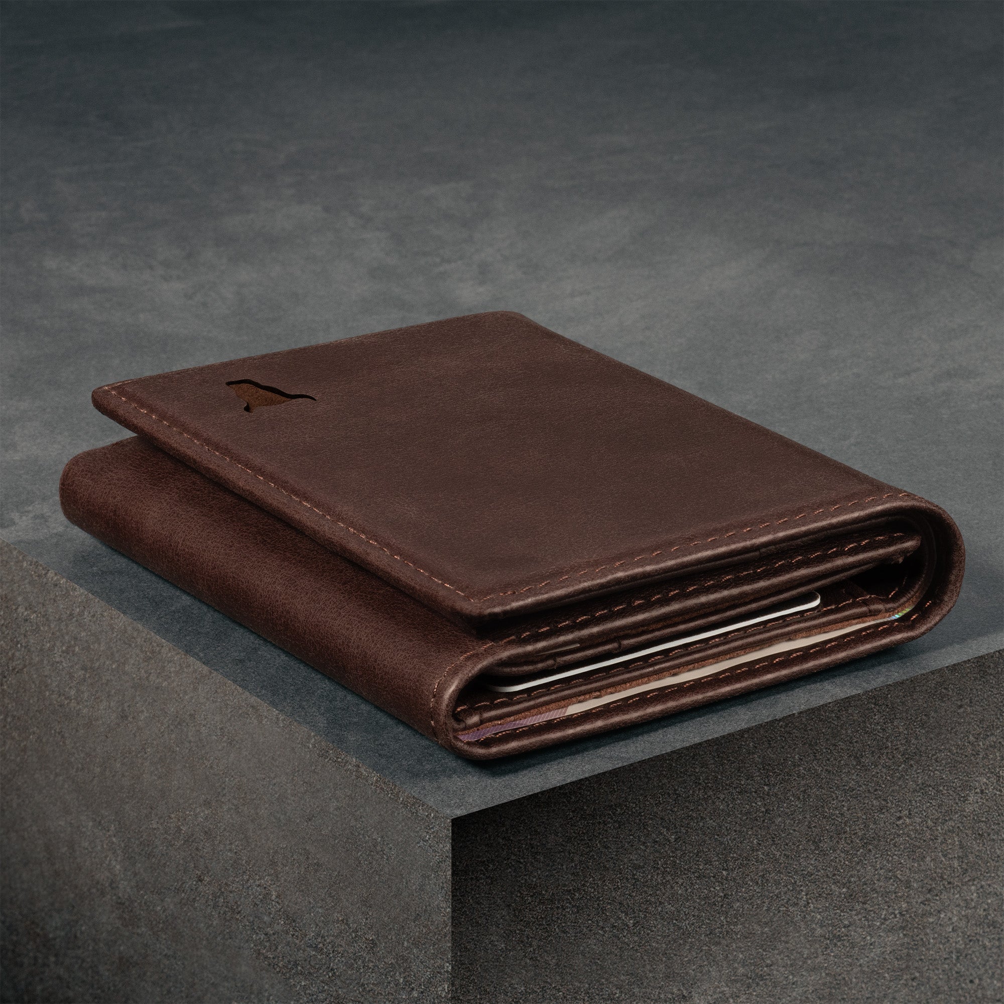 Leder Trifold-Geldbörse (mit RFID-Schutz) - Image 10